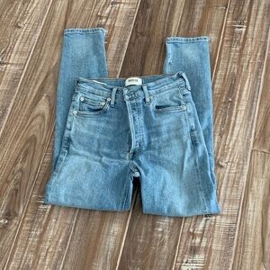AGOLDE LOS ANGELES Nico jeans Denim button front  25